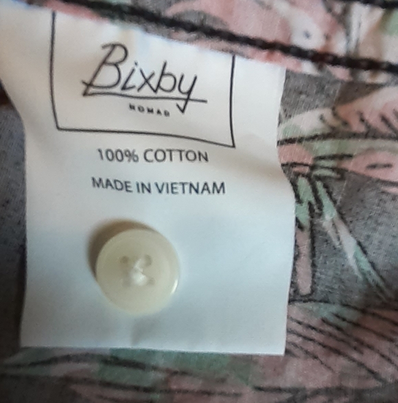 Bixby Multicolor Floral Men's Shirt.size 3XL. - Picture 6 of 7